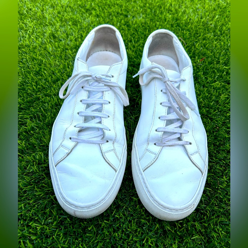 Common Projects Men's Achilles Leather Low-Top Sneakers